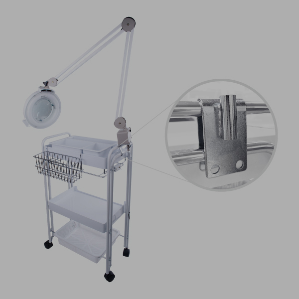 雙管推車＋冷光燈